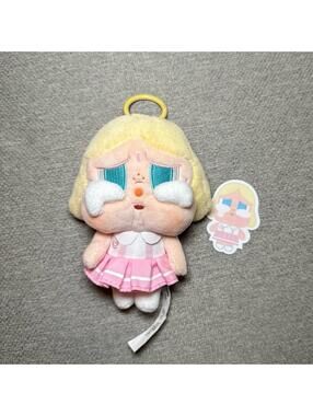 Pop Mart CRYBABY Sunset Concert Series-Plush Pendant Blind Box Pink White